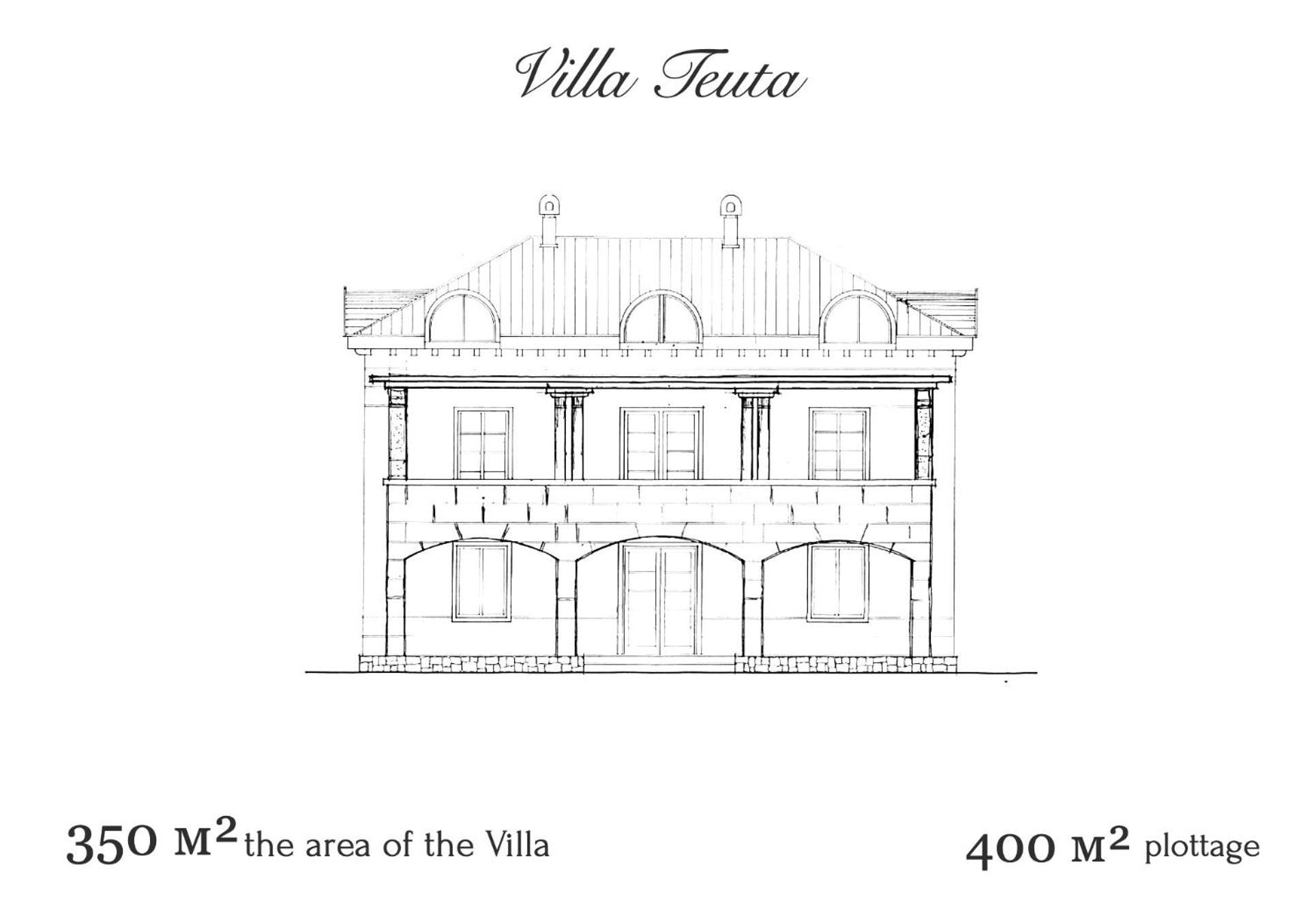 Villa Teuta Рисан Екстериор снимка